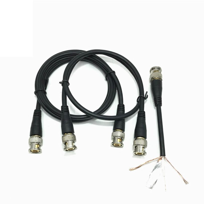 0.5M/1M/2M/3M BNC Male To Male Adapter Cable For CCTV Camera BNC Connector Cable Camera BNC Accessories