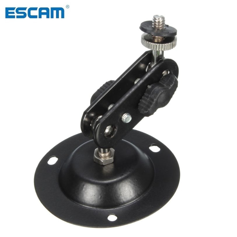 1 Pcs Wall Mount Bracket Installation Monitor Holder Security Rotary CCTV Surveillance Camera Stand