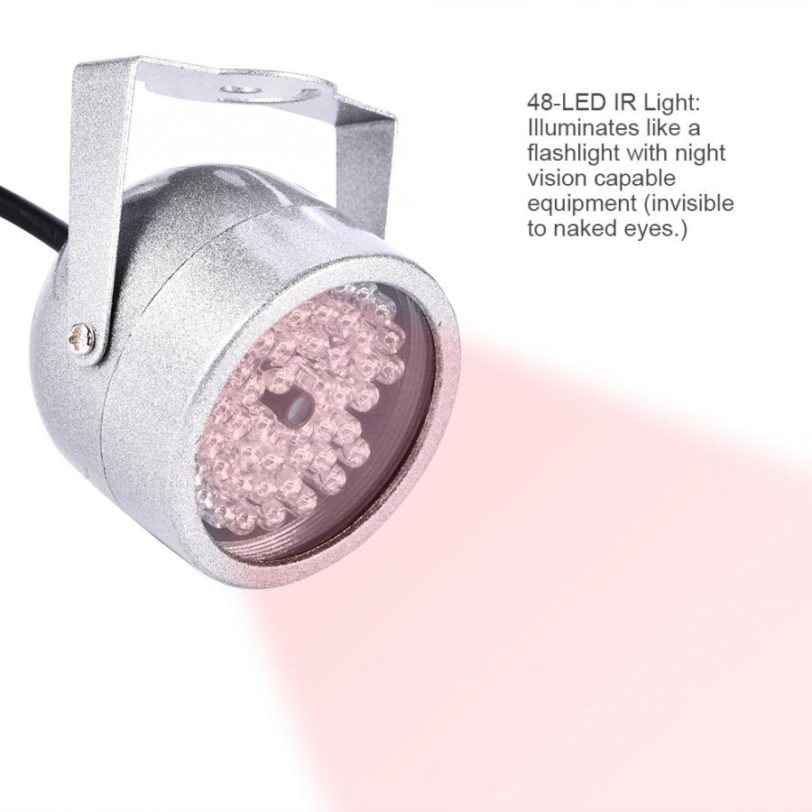 12V 48 LED Infrared Light CCTV Security Camera IR Infrared Night Vision Lamp For CCTV Camera ip camera