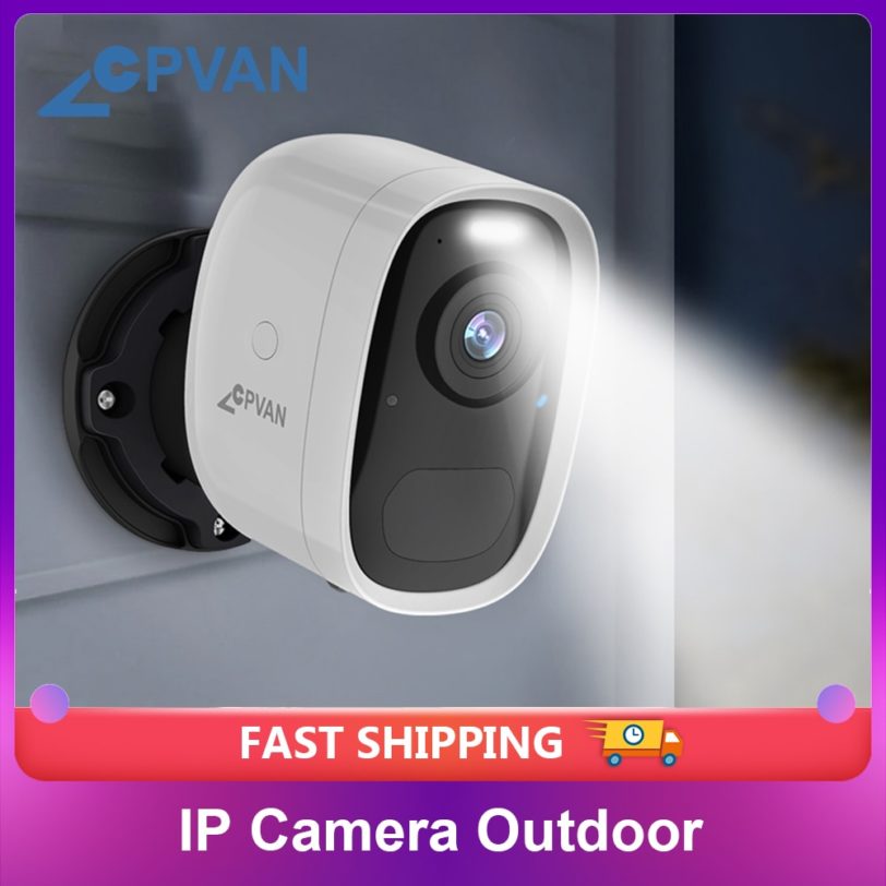 CPVAN Security IP Camera Outdoor 1080P Wireless Home CCTV Surveillance Camera Infrared Night Vision Two Way