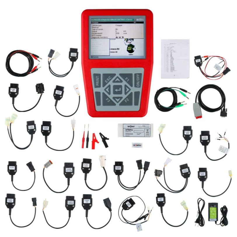 IQ4BIKE Scanner Tool for Motorcycles IQ4bike Universal Motorbike Diagnostic Tool