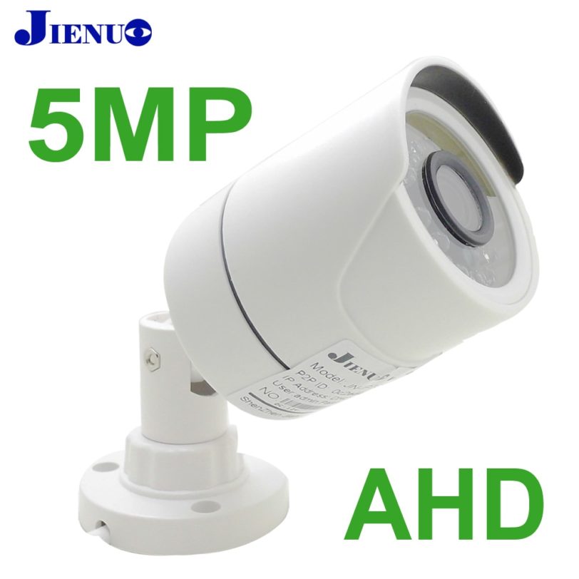 JIENUO AHD Camera 720P 1080P 4MP 5MP HD Security Surveillance High Definition Outdoor Waterproof CCTV Infrared
