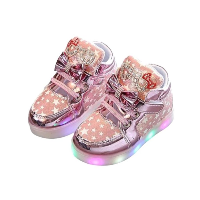 Koovan Children Sneakers 2020 New Fashion Boots Rhinestone For 1-6years Babys Children Boys Kids Girls Soft Bottom Causal Shoe