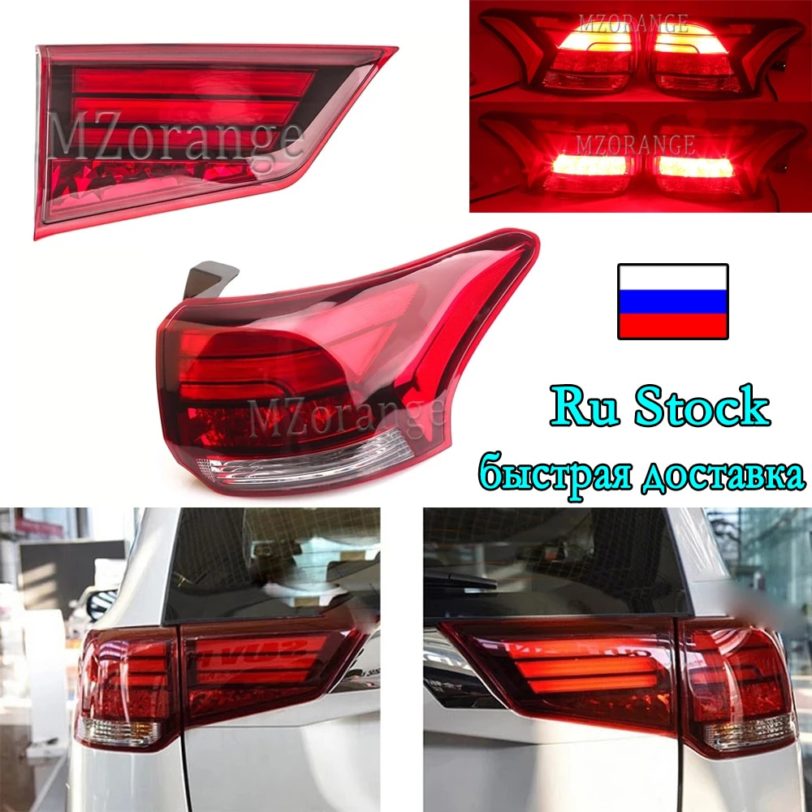 Left/Right Tail Light for Mitsubishi Outlander PHEV 2016-2018 Rear Brake Bumper Light Tail Stop turn Signal lamp Car Accessories