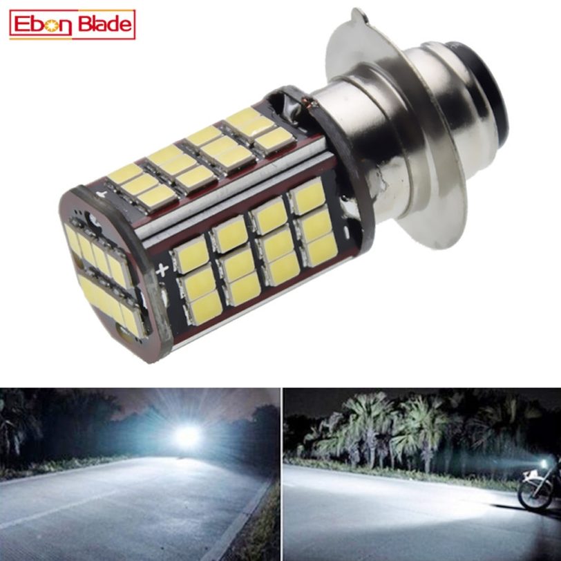 P15D H6M LED Motorcycle Headlight P15D-25-1 56 SMD 2835 PX15D T19 Motorbike Fog Light Headlamp Head Bulb Lamp 6V 12V 24V 30V DC