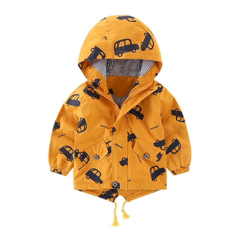 2020 Winter Warm Outerwear jacket For Kids New Boys Girls Plus Velvet Hooded Warm Outerwear Windbreaker Jacket Baby Kids Coats - Image 3