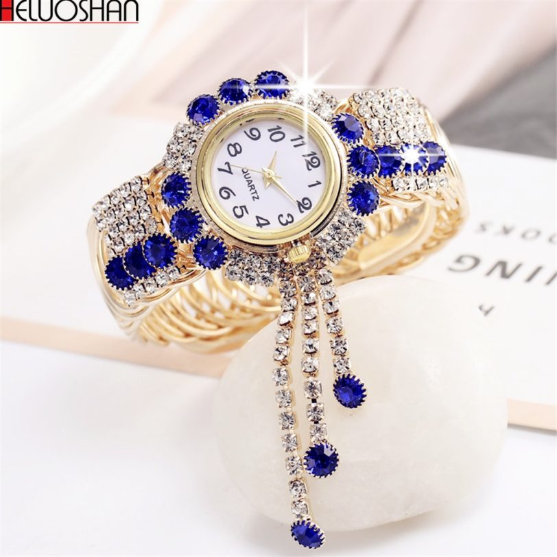 2021 Top Brand Luxury Rhinestone Bracelet Watch Women Watches Ladies Wristwatch Relogio Feminino Reloj Mujer Montre Femme Clock