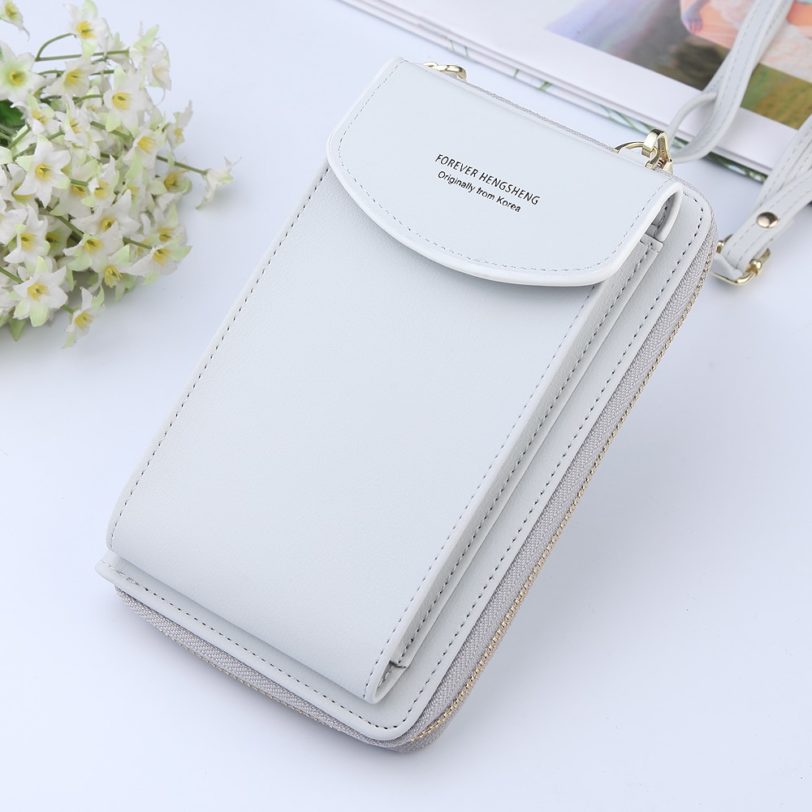 2021 Women Wallet Brand Cell Phone Wallet Big Card Holders Wallet Handbag Purse Clutch Messenger Shoulder Straps Bag