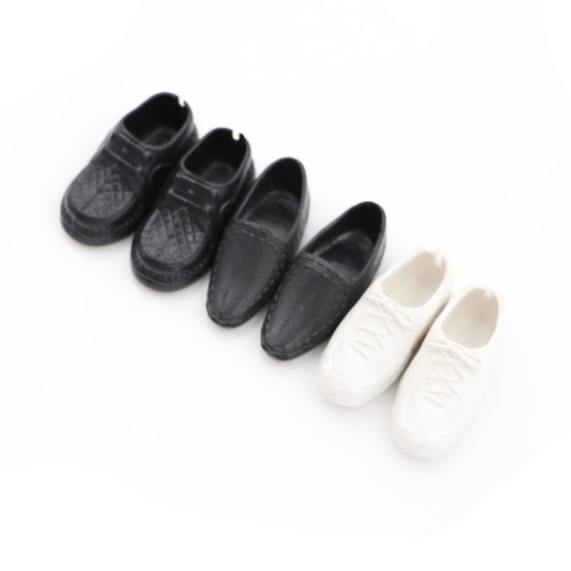 3 Pairs /Set Doll Shoes Heels Sandals For Ken Dolls Accessories High Quality Baby Toy Fashion