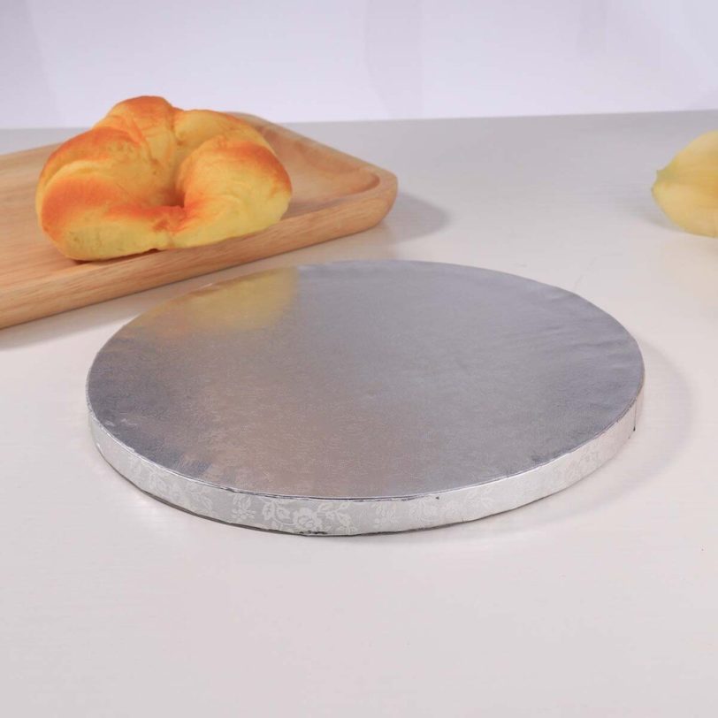 8/10/12 Inch Round Cake Board Dessert Displays Tray For Wedding Birthday Party Decor Cakes Moving Plate Turntable Baking Tool