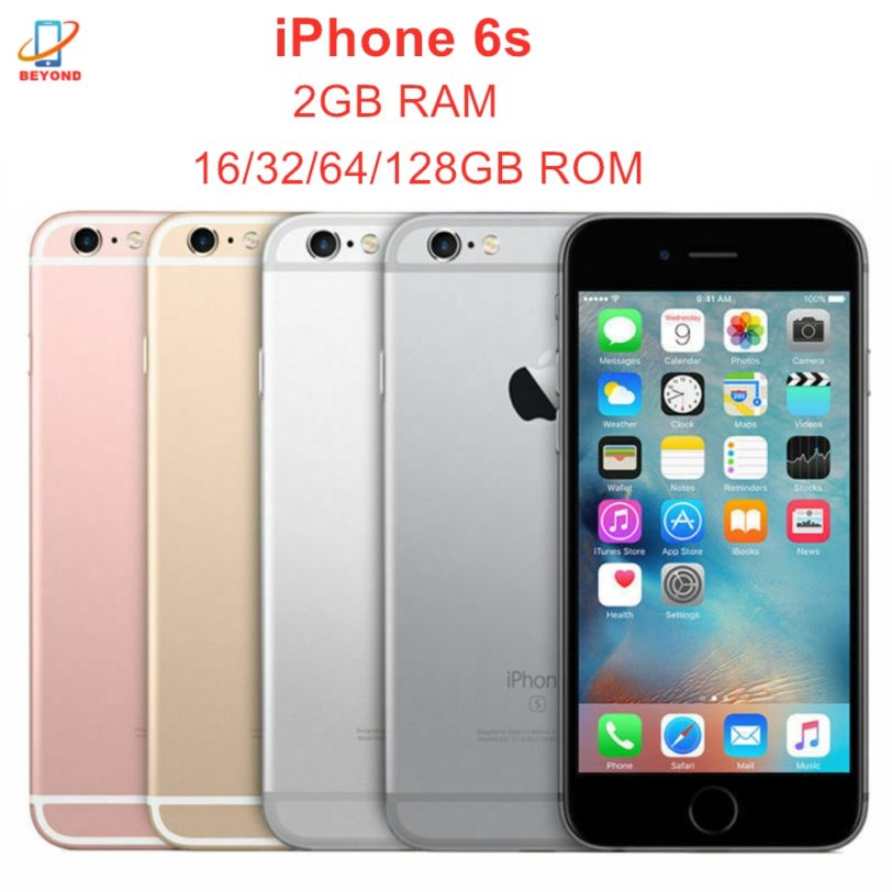 Apple iPhone 6s 4.7" 2GB RAM 16GB/32GB/64GB/128GB 4G LTE Dual Core IOS A9 12MP&5MP Original Unlocked Smartphone Cell Phone