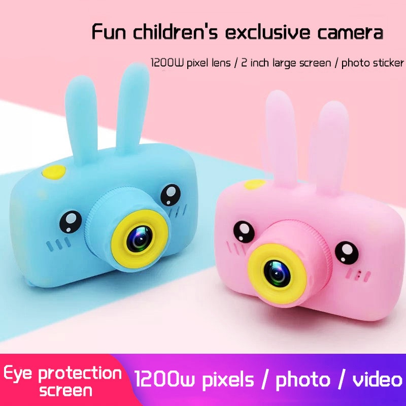 Children Mini Camera Full HD 1080P Portable Digital Video Photo Camera 2 Inch Screen Display Children