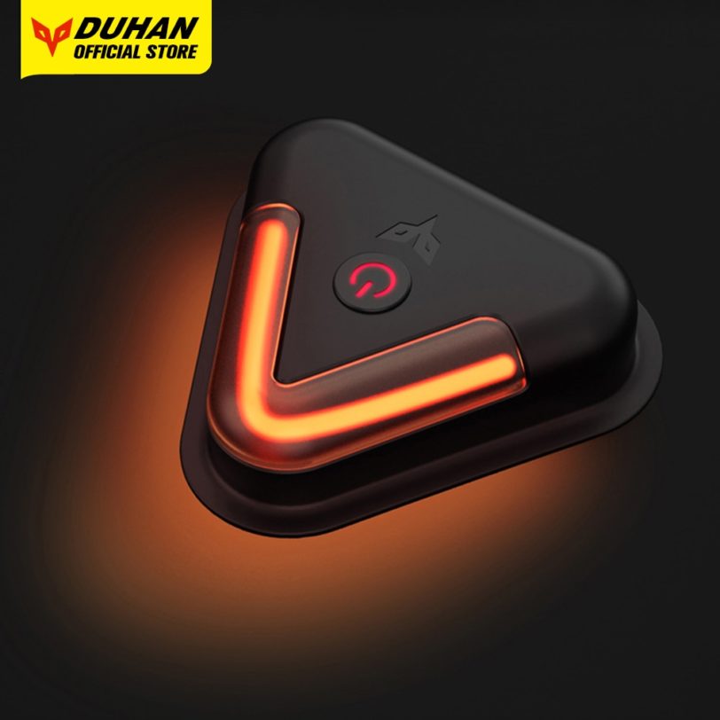 DUHAN Motorcycle Paste Flasher Waterproof Turn Signals Motorbike Windproof Motorcycle Light With USB Charge Led Moto Turn Signal