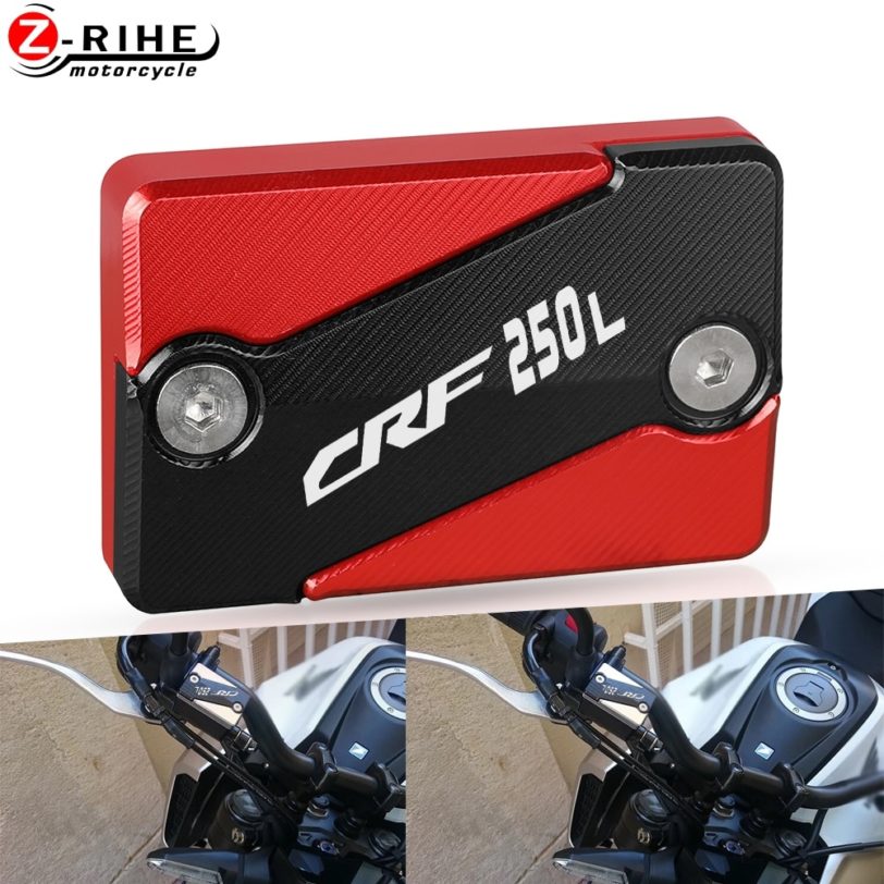 Motorcycle Accessories Front Brake Fluid Reservoir Cap Cover Upper Pump Cover For HONDA CRF 250L 2013-2020 CRF250L 2012-2017 18