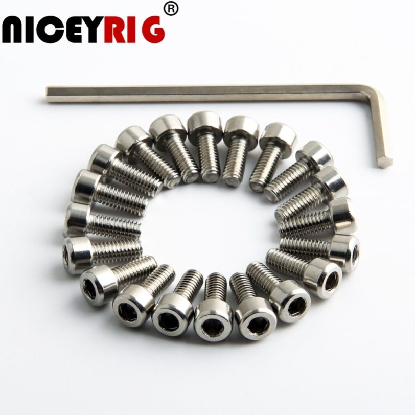 NICEYRIG m4 Screw Rig Camera Screw Thread Rig Photo Camera Accessories 14 Alloy Rig DSLR(20 Pieces a Pack)