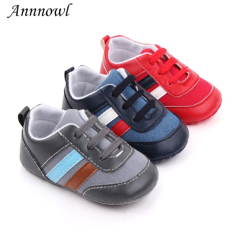 Newborn Baby Boy Shoes Toddler Moccasins Casual Loafers Infant Girl Shoes for 1 Year Old Learning Walking Trainers Doll Shoes