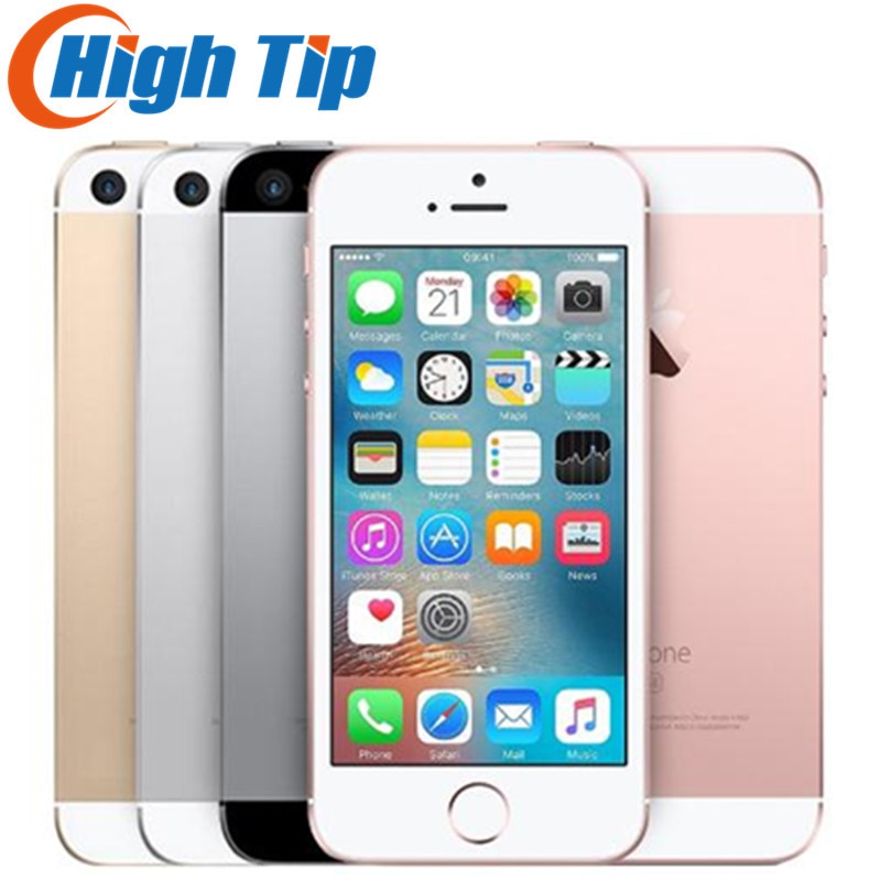 Original Unlocked Apple iPhone SE 4G LTE Mobile Phone iOS 4 0 12 0MP Touch ID