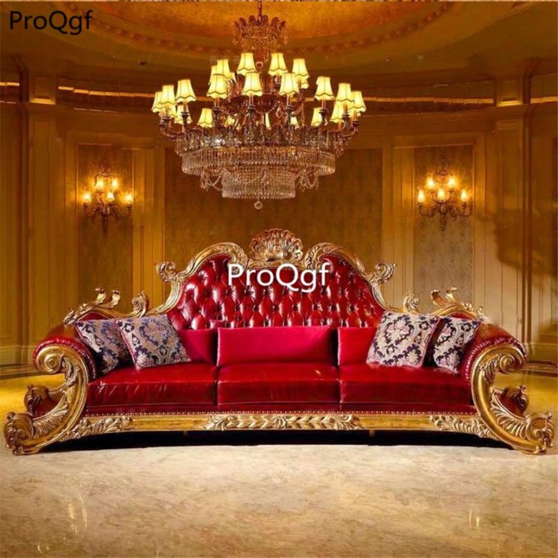 Prodgf 1Pcs A Set European Big House Three people seat Sofa