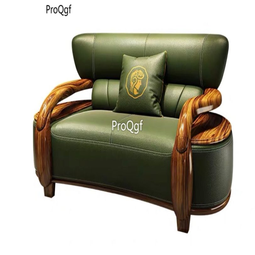 Prodgf 1Pcs A Set Ins Luxury Big House Green two people seat Sofa