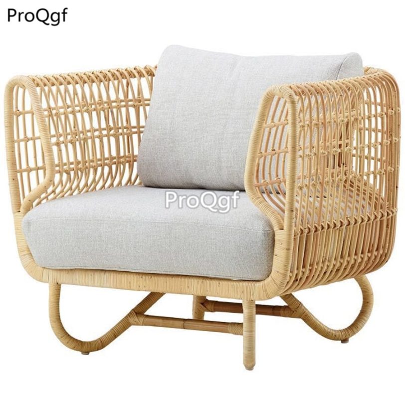 Prodgf 1Pcs A Set Minshuku Romantic Series Leisure Rattan Sofa