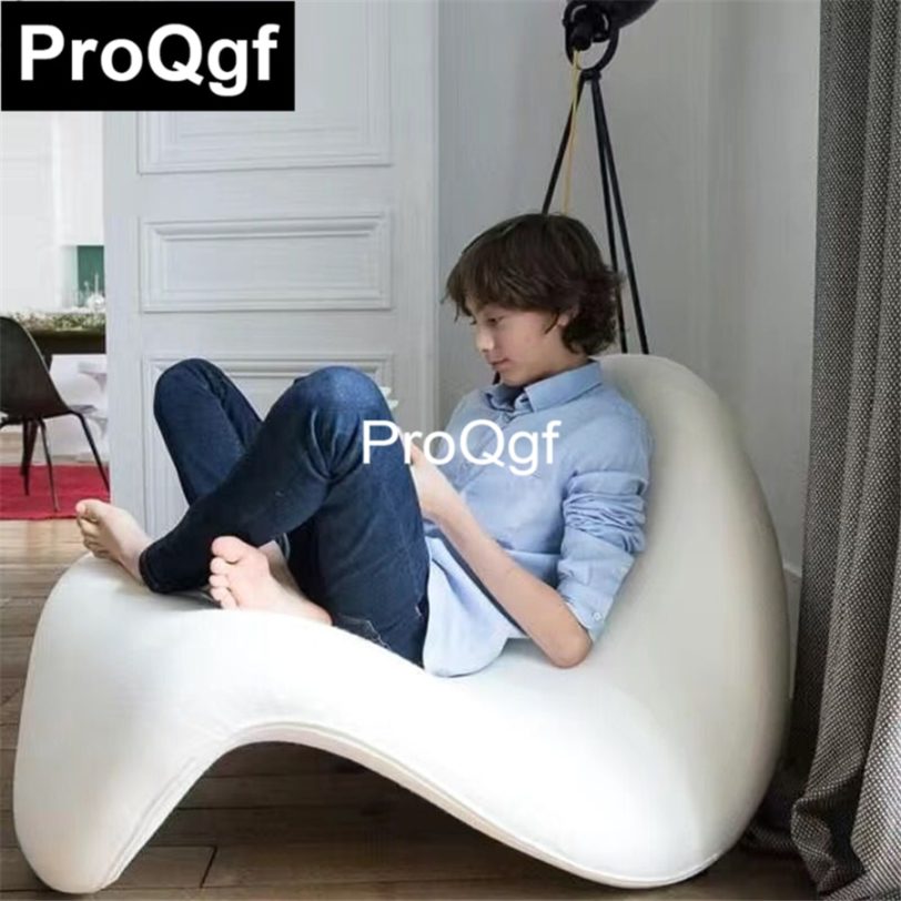 QGF 1Pcs A Set ins Simple Lazy Comfortable Single Cute Sofa