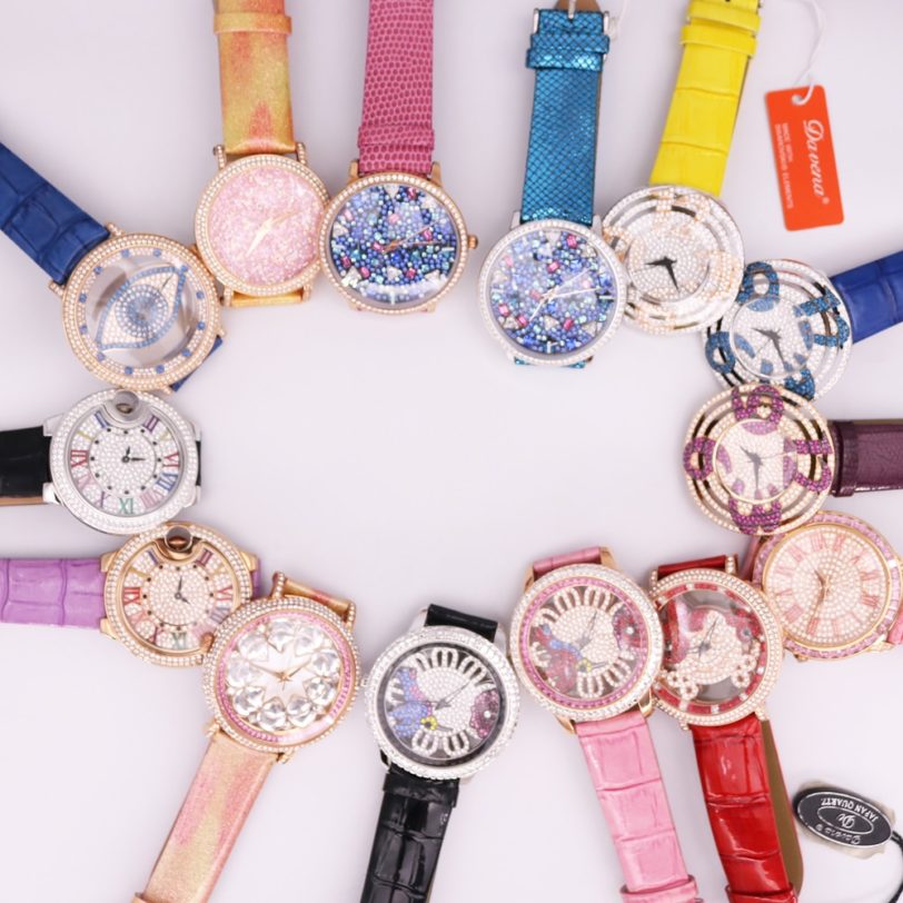 SALE Discount Davena Crystal Old Types Lady Women s Watch Japan Mov t Fashion Hours Bracelet 1