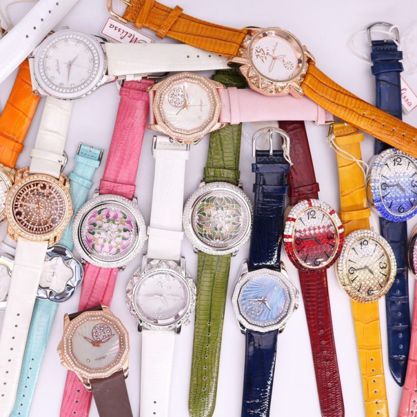 SALE Discount Melissa Crystal Old Types Lady Women s Watch Japan Mov t Fashion Hours Bracelet 1