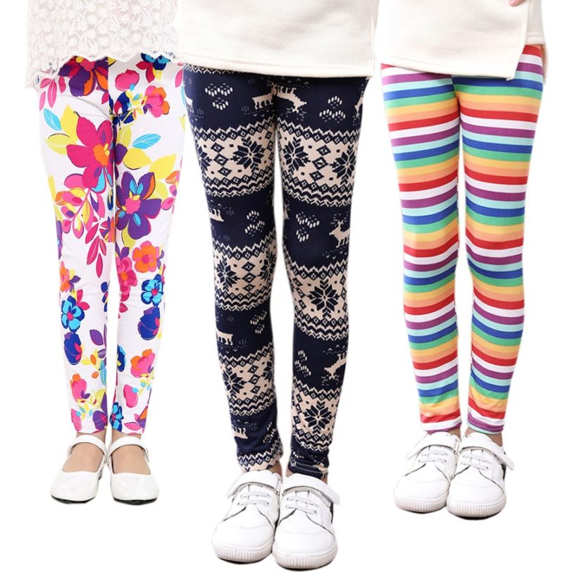 SheeCute Spring Autumn Girls Full Length Skinny Leggings SCH001