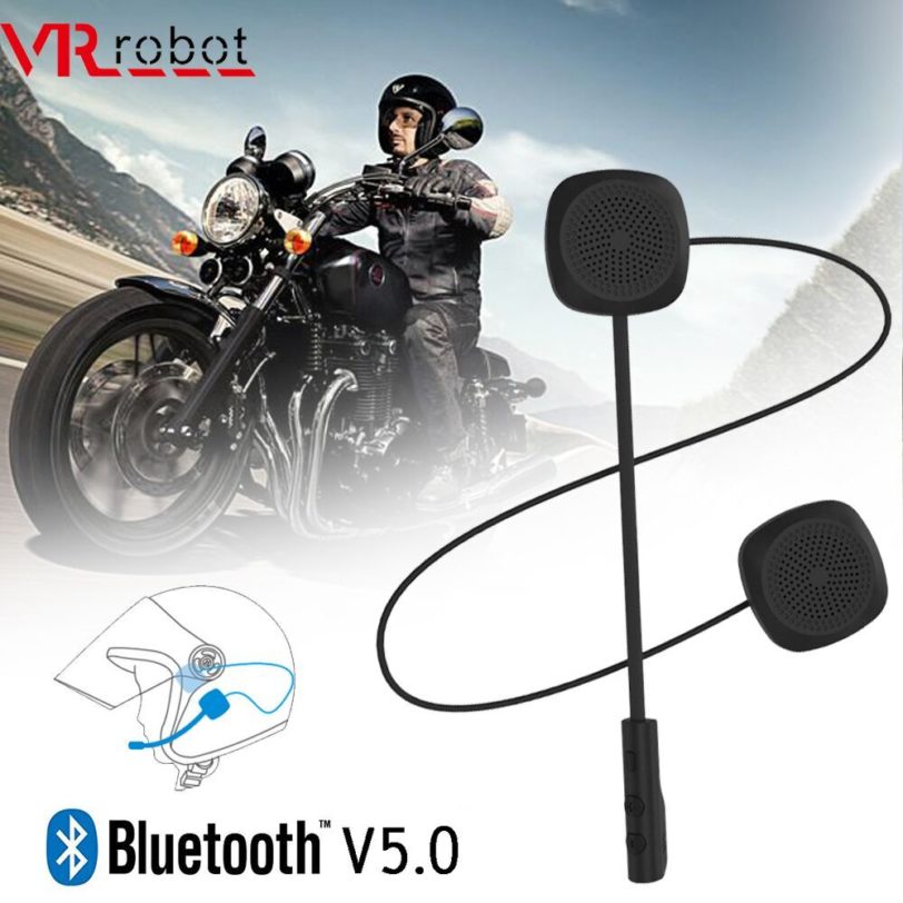 VR robot Bluetooth 5.0 Moto Helmet Headset Wireless Handsfree Stereo Earphone Motorcycle Helmet Headphones MP3 Speaker