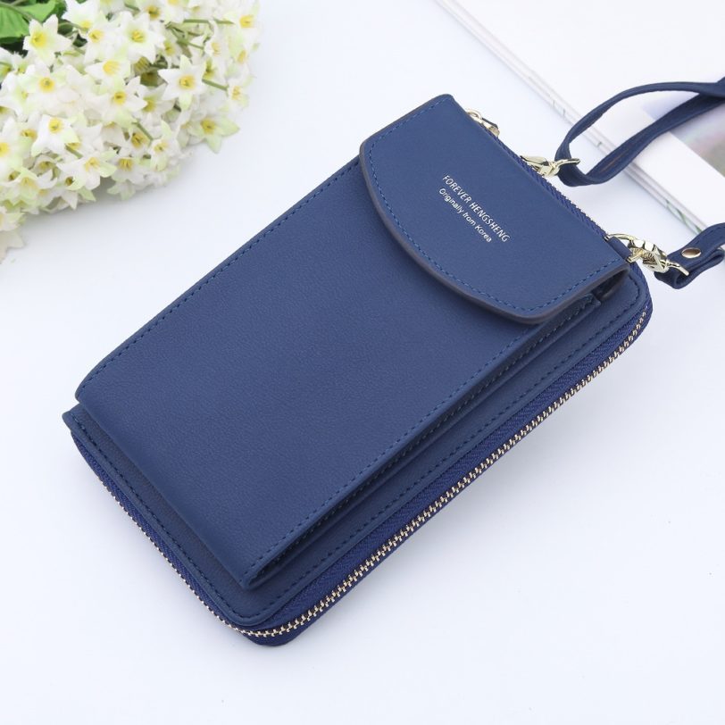 Women Long Wallet Shoulder Bag Female Wallets Clutch Lady Purse Zipper Phone Pocket Card Holder Ladies Carteras