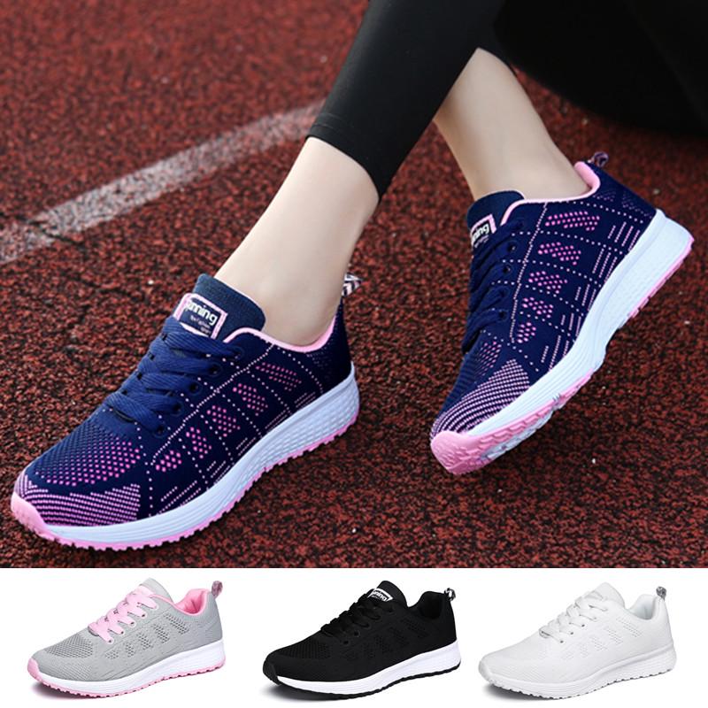Women s Men s Fashion Casual Lightweight Breathable Soft Lace Up Sport Running Shoes sneakers women