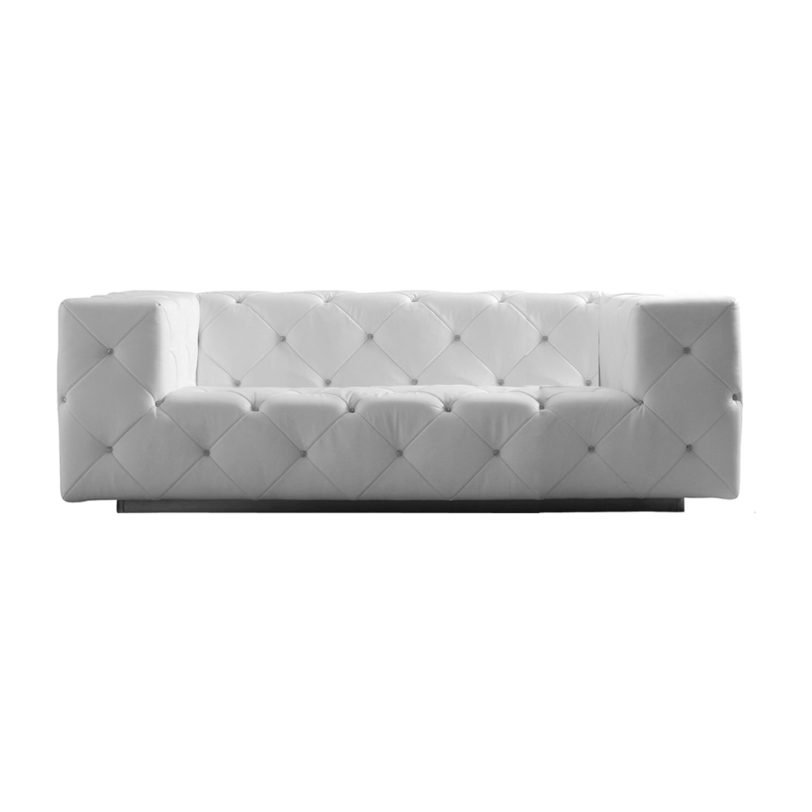 living room Sofa Chesterfield genuine leather couch Nordic muebles de sala cama puff asiento sala futon white crystal buttons