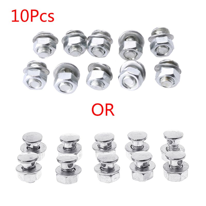 10 Pcs Set Brake Cable Adjuster Clamp Lock Screw Bolt Bicycle Moped MTB Mountain Bike Cycling