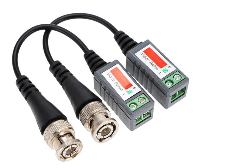 10pcs ABS Plastic CCTV Video Balun CCTV Accessories Passive Transceivers 2000ft Distance UTP Balun BNC Cable CAT5 Cable - Image 4