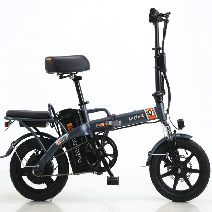 14 Inch Folding Electric Bicycle MTB 48V350W Brushless Motor 48v8ah Lithium Battery BIKE STEEL FRAME