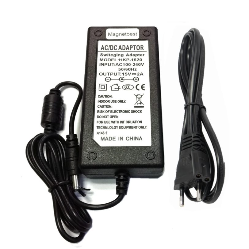 15V2A AC DC Adaptor 15V 2A 30W Switching Power Supply Adapter Charger for LED CCTV DC 5.5*2.5/5.5*2.1 mm