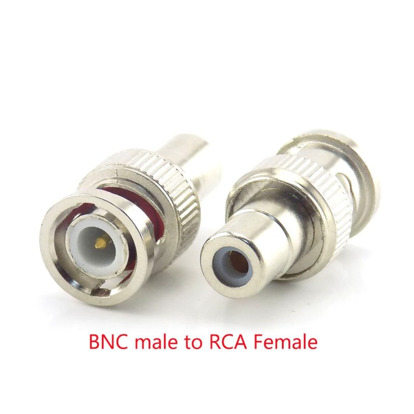 2/5/10Pcs BNC Female Connector to Female BNC Male to Male RCA Female BNC female to RCA Male Adapter Plug for System CCTV Camera - Image 4