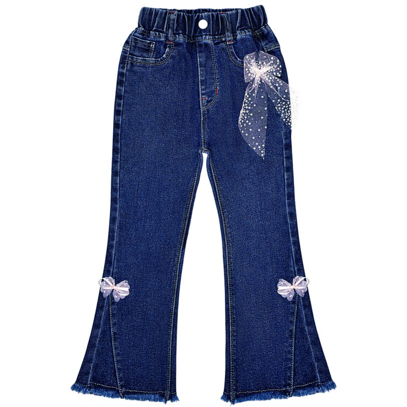 2-9Years Spring Autumn Children Girls Jeans Denim Pants Trousers Kids Girl Cowboy Jeans