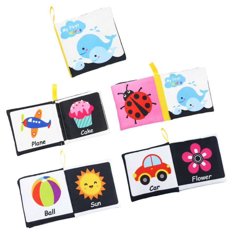 2020 New Arrival Baby Soft Cloth Books Educational Toy Rustle Sound Infant Learning Cognize Books For 0-12 Months Kids Book - Image 5