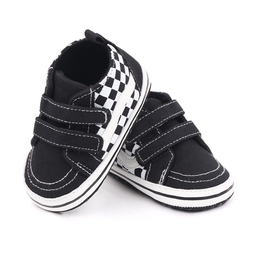 2021 Baby Boys and Girls Shoes Sole Soft Canvas Solid Footwear For Newborn Baby Shoes Toddler Crib Moccasins 14 Styles Available - Image 4