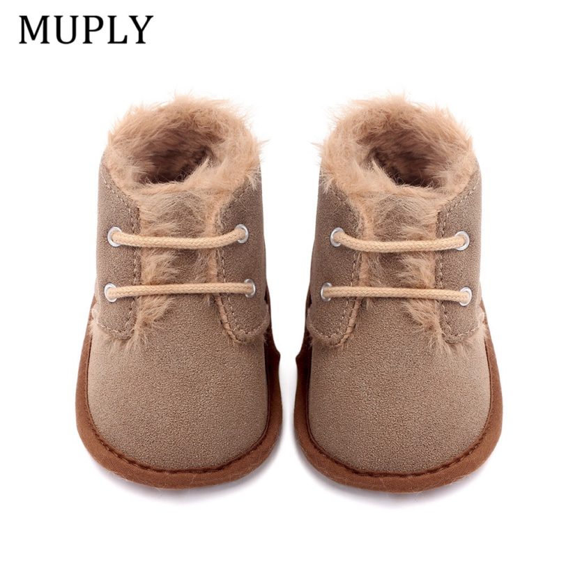 2021 Baby Girls Boys Winter Keep Warm Shoes First Walkers Sneakers Kids Crib Infant Toddler Footwear Boots Newborns Prewalkers - Image 3