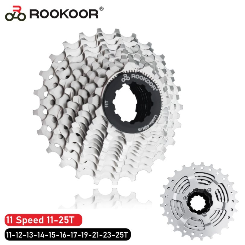 2021 NEW ROOKOOR 11 Speed Road Bike Velocidade 11-25T Sprocket Bicycle Cassette Freewheel Roda Dentada for SHIMANO SRAM