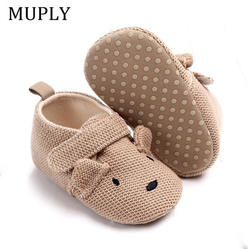 2021 New Arrival Toddler Newborn Baby Boys Girls Animal Crib Shoes Infant Cartoon Soft Sole Non-slip Cute Warm Animal Baby Shoes - Image 5