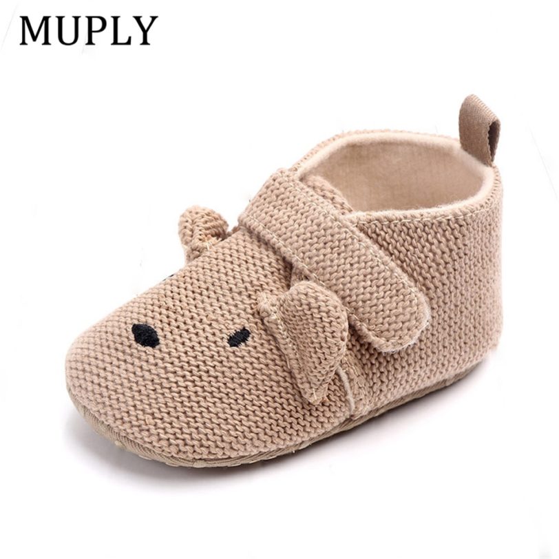 2021 New Arrival Toddler Newborn Baby Boys Girls Animal Crib Shoes Infant Cartoon Soft Sole Non-slip Cute Warm Animal Baby Shoes - Image 6