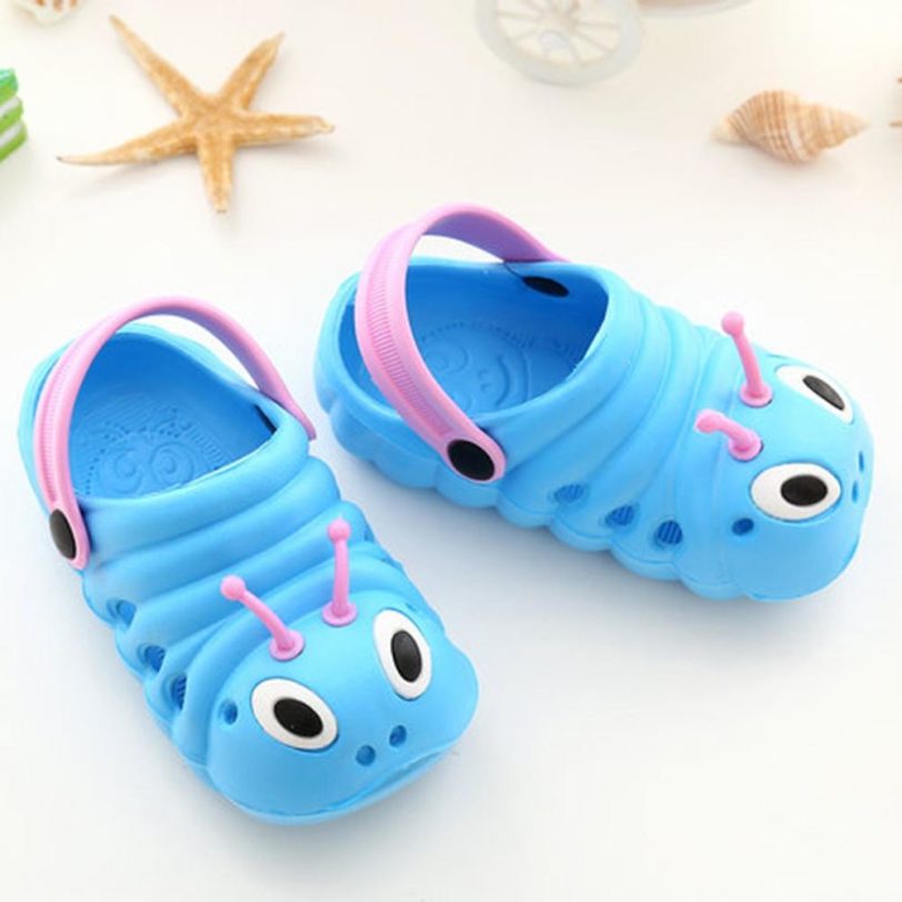 2021 Summer Baby Girl Sandals Beach Slippers Flip Shoes Cute Cartoon Toddler Baby Boy Shoes Waterproof 2