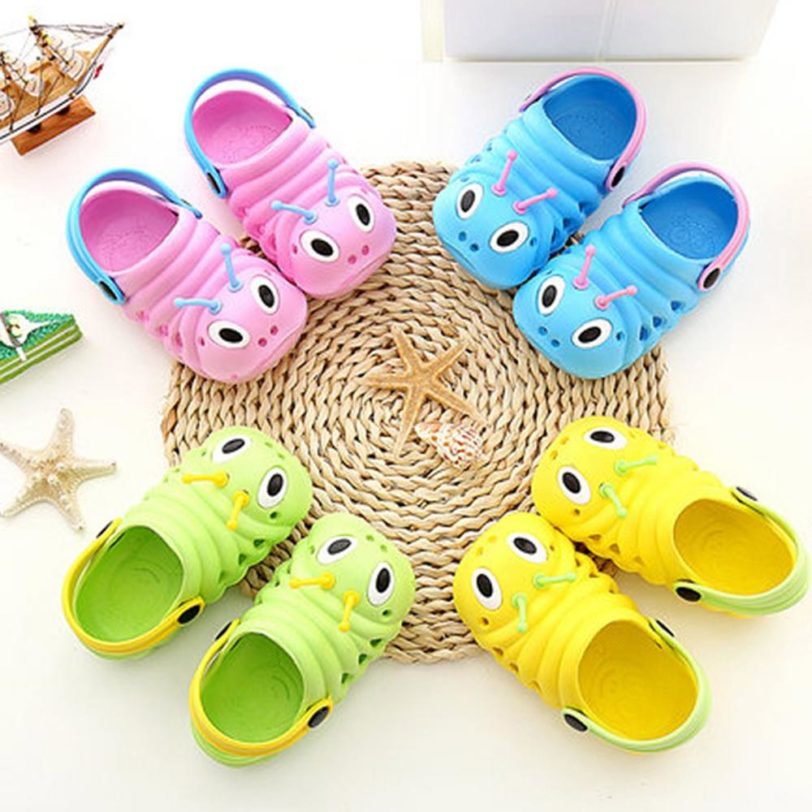 2021 Summer Baby Girl Sandals Beach Slippers Flip Shoes Cute Cartoon Toddler Baby Boy Shoes Waterproof