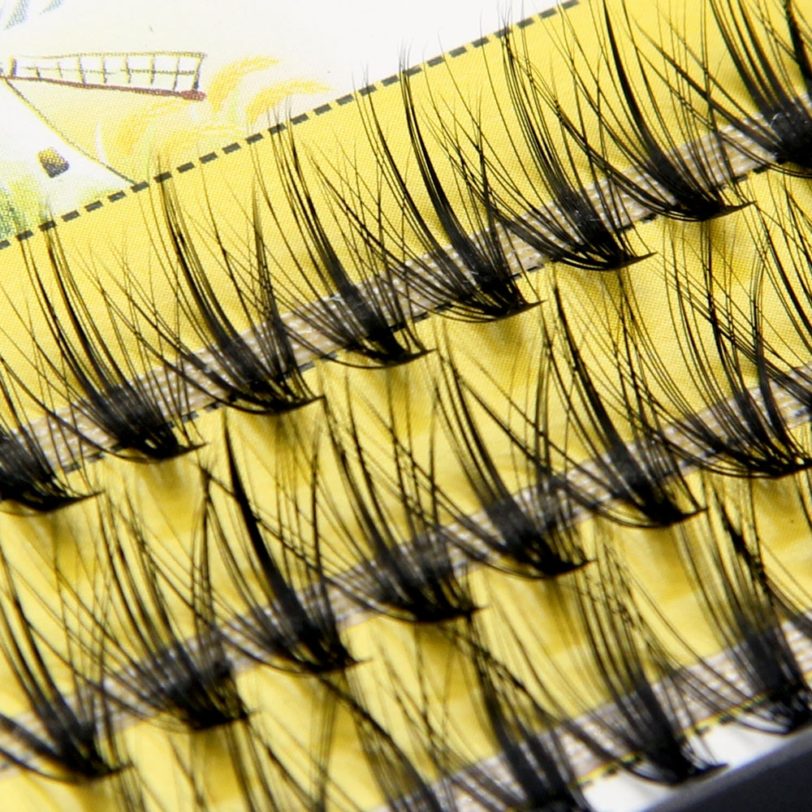 20D/30D Beautiful Individual Cluster EyeLashes 3D Volume Mink Grafting Fake False Eyelashes eyelash extension individual bunche - Image 5