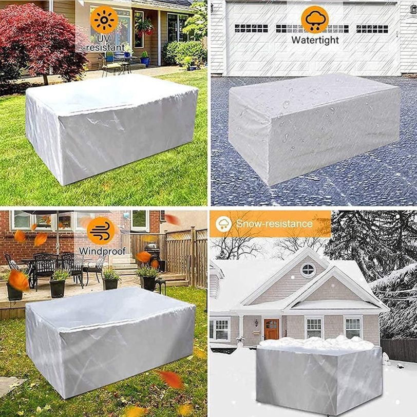 32 Sizes Silveroutdoor Patio Garden Furniture Waterproof Covers Sofa Cover Outdoor Cover Protective Cover For Garden Furniture