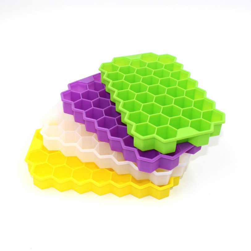 37 Grids Ice Cube Tray Silicone Ice Cube Maker Mold With Lids for Ice Cream Bar Party Whiskey Cocktail Cold Drink Tools - Image 5