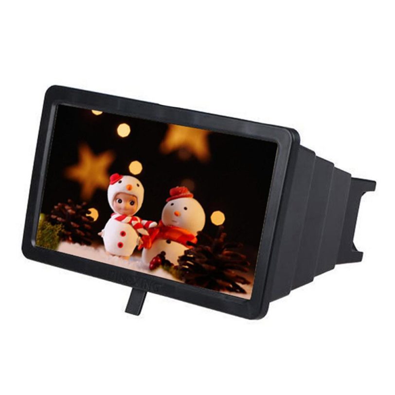 3D Phone Screen Magnifier Stereoscopic Amplifying 3D Screen Amplifier Mobile Phone HD Stand Eyes Protection Stand Expand Holder